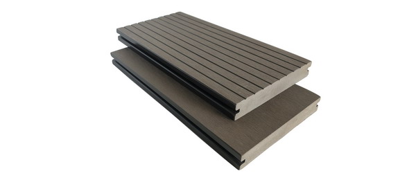 Grooves 2.2meter 150mm 25mm WPC Solid Decking