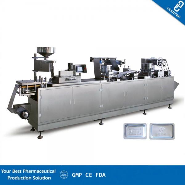 Quality PLC Controller Blister Packing Machine 10 - 35 Time / Min Punch Speed for sale