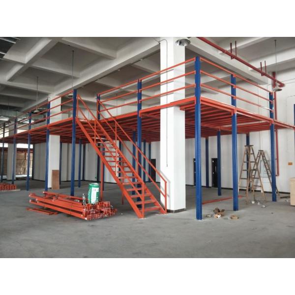 Multi Level Warehouse Metal Shelving Support Mezzanine Attic Rack