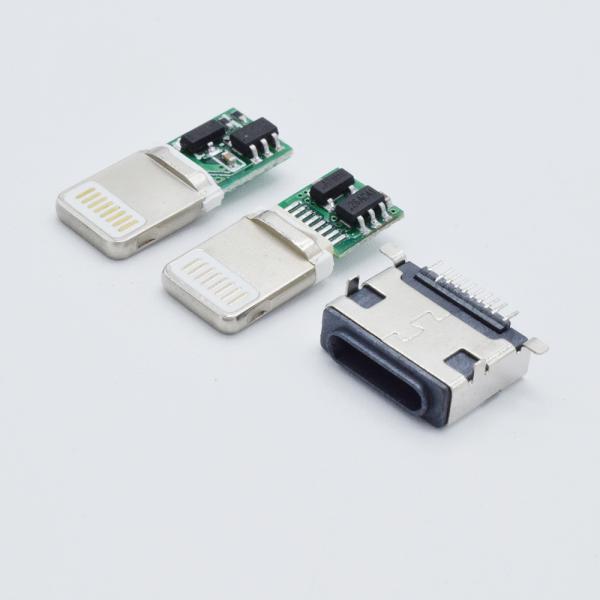 Apple Lightning Iphone Female Connector For Data And Charging
