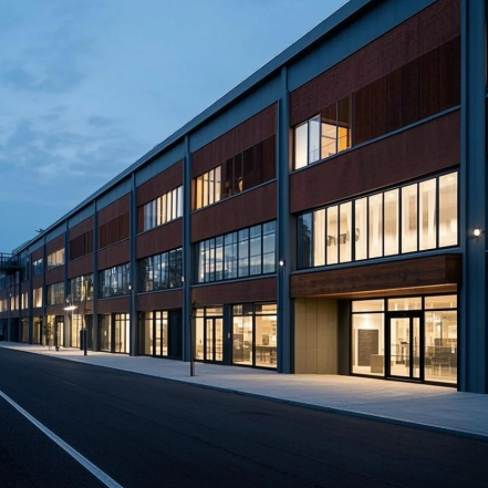 Steel Structure Warehouse Designed to Support Automated Storage and Retrieval Systems for Improved Inventory Management