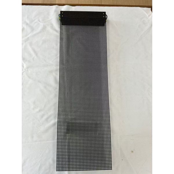 High Brightness Indoor Thin Panel Holographic Transparent LED Advertising Screen for Window Glass