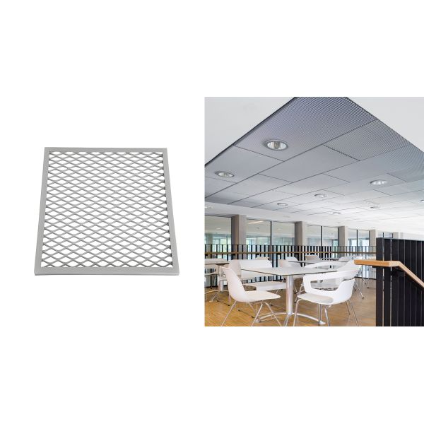 Easy To Clean And Maintain Aluminum Mesh Ceiling Metal Ceiling Material Providing Air Circulation And Attractive Visual Effects