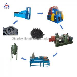 China Old Tyre Recycling Machine / Tyre Recycling Equipment / Waste Tire Recycling Plant on sale