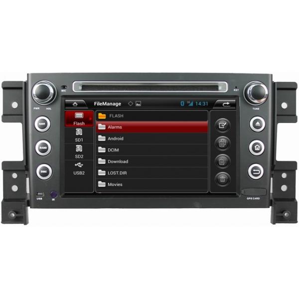 Ouchuangbo HD 1080P GPS Navigation Stereo DVD Radio Capacitive Screen Android 4.2 Suzuki Vitara 2005-2011 OCB-7056C