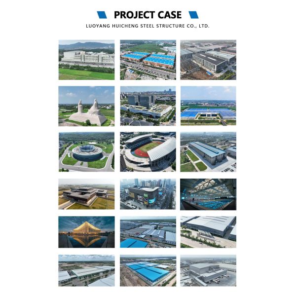 Pre Engineered Steel Structure Workshop PEB Metal Building Hurricane Resistant OEM