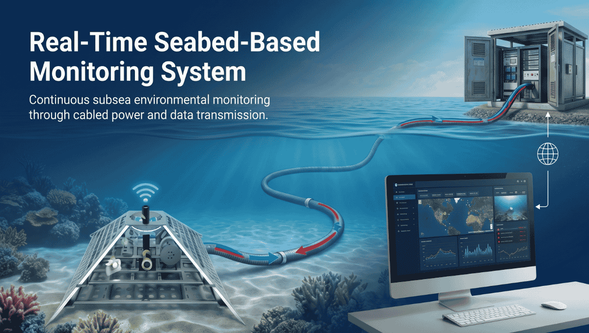 Real-Time Seabed Monitoring System for Marine Environmental Data Collection