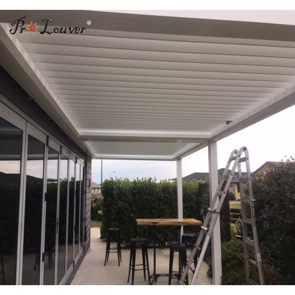 PROLOUVER Cheap Price Aluminum Louvered Roof Pergola Kits Hot Sale