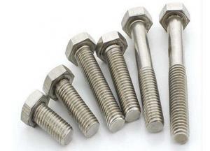 Buy cheap Precision Stainless Steel Hex Head Bolts Customized Size For Industrial Buildings product