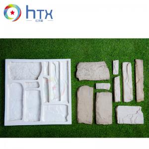 China Concrete Silicone Stone Cladding Moulds For Villa Exterior Wall Decoration on sale
