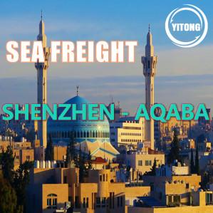 Buy cheap NVOCC Global Sea Freight Logistics Service From Shenzhen China To Aqaba Jordan product