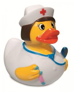 Buy cheap Doctor Nurse Character Custom Rubber Ducks Cute Soft Safe White Color For Toys Shop product