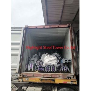 Buy cheap Three Legged 60 Degree Lattice Angular Self Support Tower product