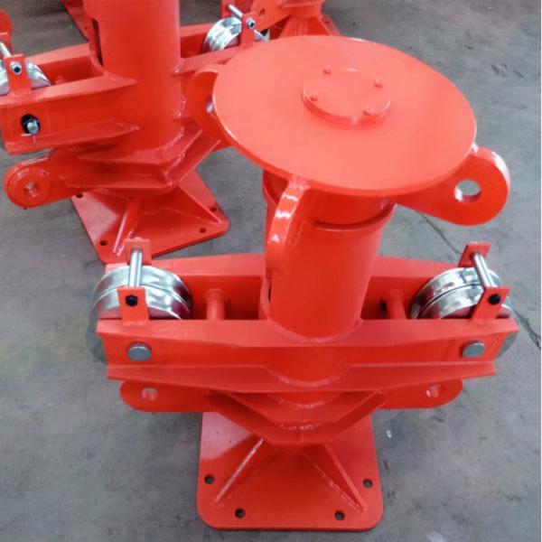 50kN Transmission Line Construction Tool Herringbone Steel Gin Pole For Tower Erection
