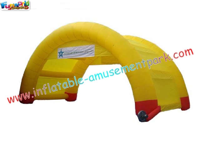 Buy cheap Yellow color Inflatable advertisement arch rip-stop nylon material product