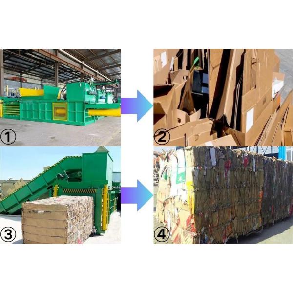 200 Kn Pressure Fully Automatic Hydraulic Used Baling Press Machine for Initial Payment