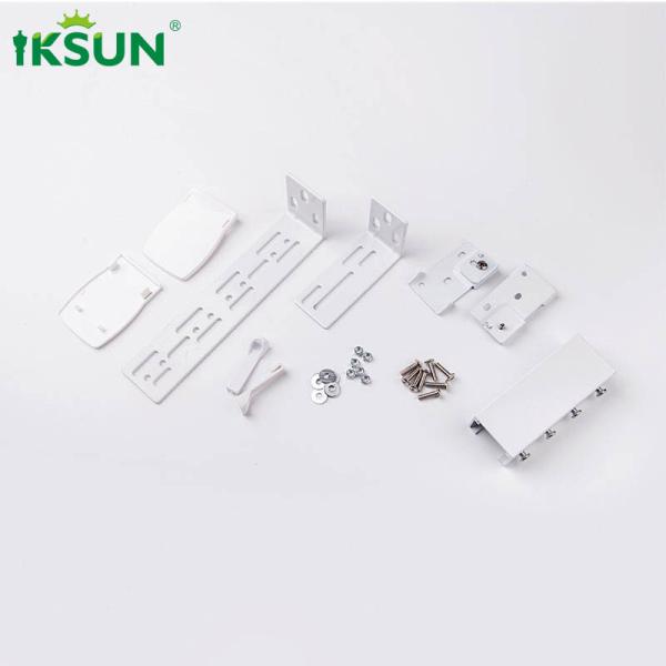 110V Motorised Electric Curtain Rail Track White Color For Room Windows
