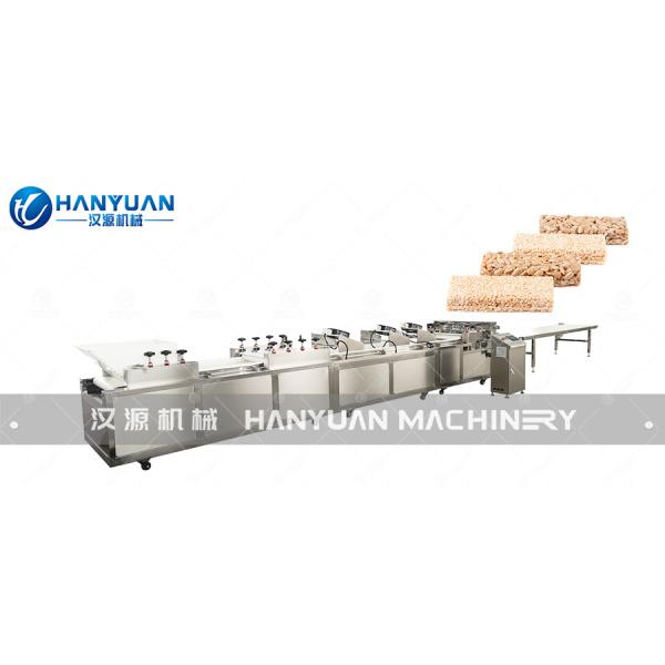 Sesame Candy Bar Servo Cutting Machine complete production line overview