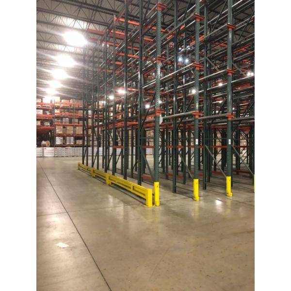 Heavy Duty Shelving Drive In Drive Through Racking System 1.5-2.5mm Depth