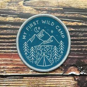 Polyester Custom Woven Patches With Merrowed Edge - Customized