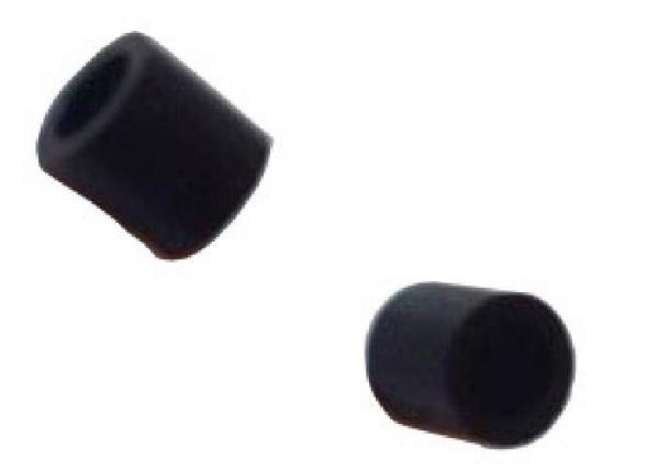 Quality Black Plastic Spacer Washers , Durable Insulated Round Spacer Bushings for sale
