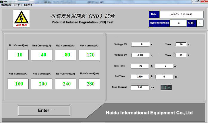 PV Potential Induced Degradation PID Testing Machine Photovoltaic Module Humid and High-Temperature Simulation Tester Equipment
