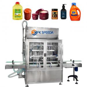 Buy cheap 500ml Oil Filling 3 In 1 Mineral Water Production Line / Drinking Water Bottle Filling Machine product