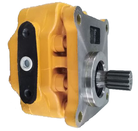 Compact Structure Hydraulic Gear Pump Precise And Detailed Structural Design