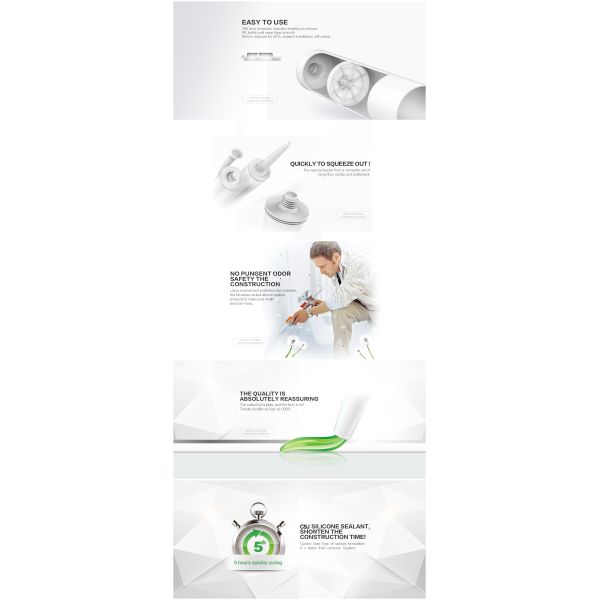 One Component Neutral Curing RTV Structural Silicone Sealant
