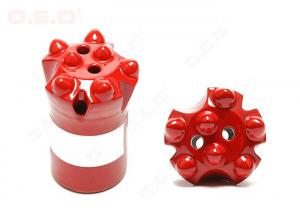 Buy cheap Red Colors Small Rock Drill Bits , Tungsten Carbide Rock Bits Dia 41mm product