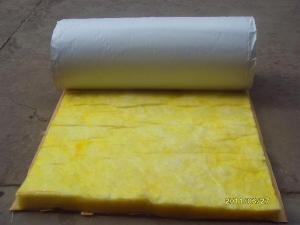 China Fiber Glass Wool Blanket Roof Insulation on sale