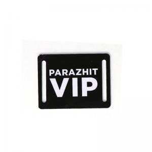 Buy cheap VIP Tourist Plastic Luggage Tags Active Power Supply Mode With Frosted Finish Surface product