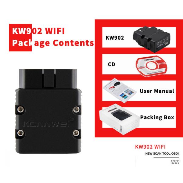 Green Wifi Car Diagnostic Tool Elm327 Wifi Obd2 Obdii Android And IOS System