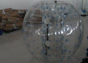 China 1.0mm PVC 1.2m Diameter Kids Inflatable Bumper Ball / Bubble Football Sport Games on sale