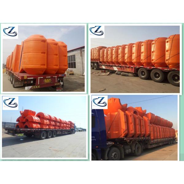 Small size dredging yellow orange color bright color floaters for dredging