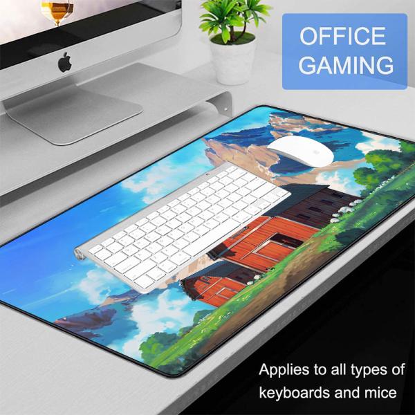 Personalised Mouse Playmat Sublimation Blank Neoprene Square Rubber Pad for Gaming