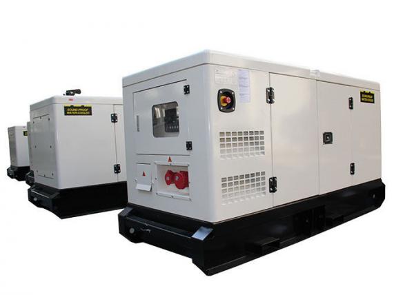 Quality 3 Pole MCCB AC Portable Generator Residential 30KVA 24KW With Anti - Vibration Mounted System for sale