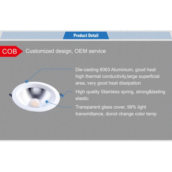COB Recessed LED downlight 20w