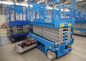 Buy cheap GTJZ 14m 300kg Hydraulic Lifting Platform Manganese Steel Mobile Aerial Platform product