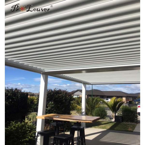 PROLOUVER Cheap Price Aluminum Louvered Roof Pergola Kits Hot Sale