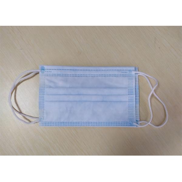 Non Woven Elastic Earloop Pleated 3 Ply Face Mask