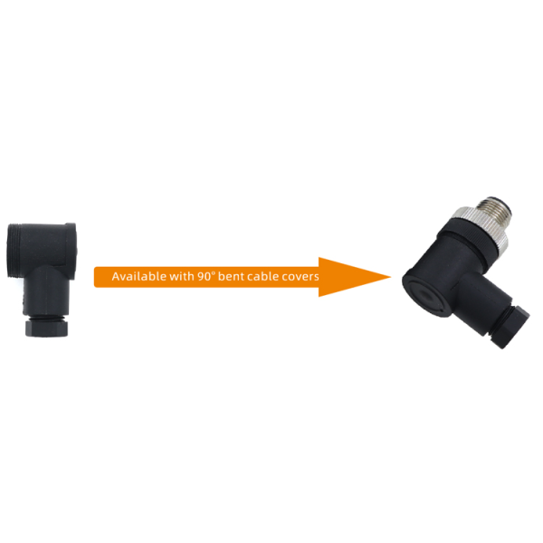 M12 Connector front view