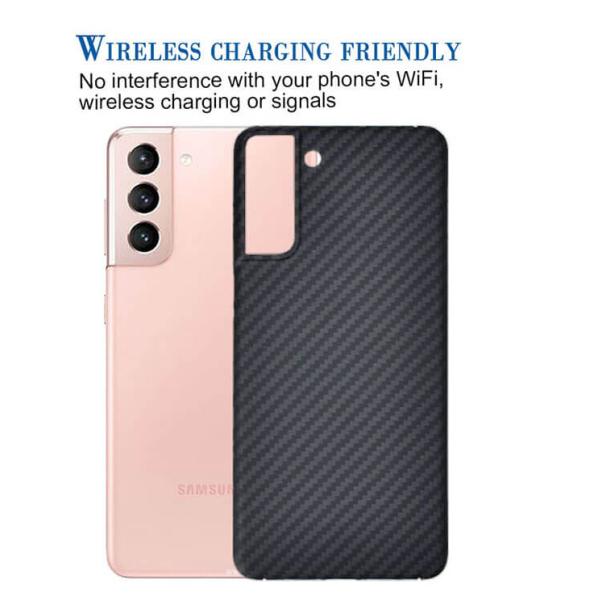 Crater Design Aramid Fibre Phone Case OEM For Samsung S21