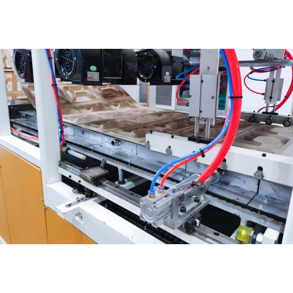 disposable PLA biodegradable plastic corn starch tableware lunch box food container tray plates production line