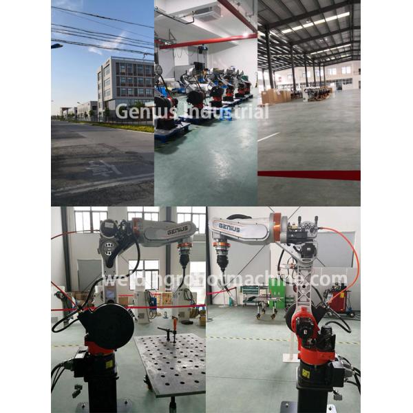 High Quality Robotic Welding For Aluminum , Welding Robot Cell High Running Speed