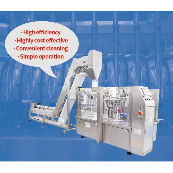 Fully Automatic Premade Bag Filling And Sealing Machine for Dried Foods Packing