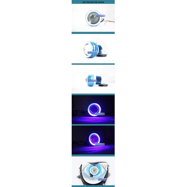 LED06/V03 10W without fan motorcycle led headlight projector lens