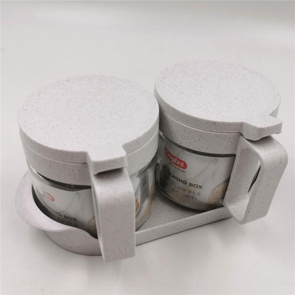 Glass Condiment Bottle Combination Sealed Jar