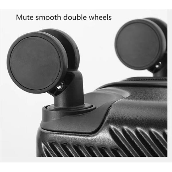 ABS Small Front Open Carry On Luggage Cabin Spinner Luggage Classical Design
