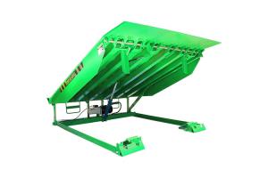 China Industrial Truck Dock Leveler Hydraulic Leveler Push-button Operating on sale